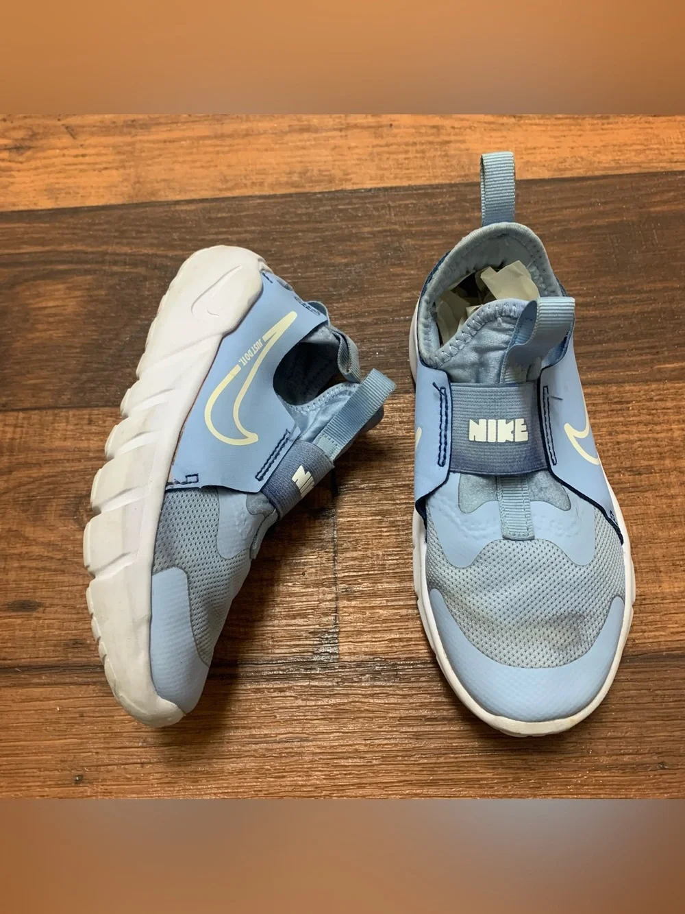 Nike Younger Kids' Flex Runner 2 Running Blue Shoes Sneakers Size 1Y